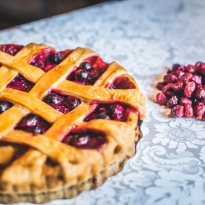 Tartes aux canneberges (Disponible en boutique seulement)