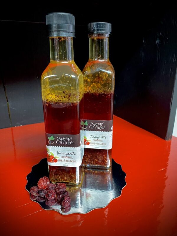 Vinaigrette canneberge